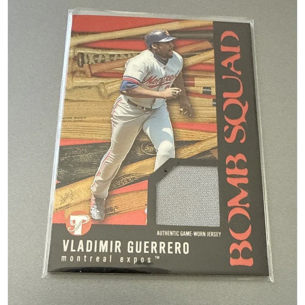 2003 Topps Pristine - Bomb Squad Vladimir Guerrero #PBS-VG1 (MEM)